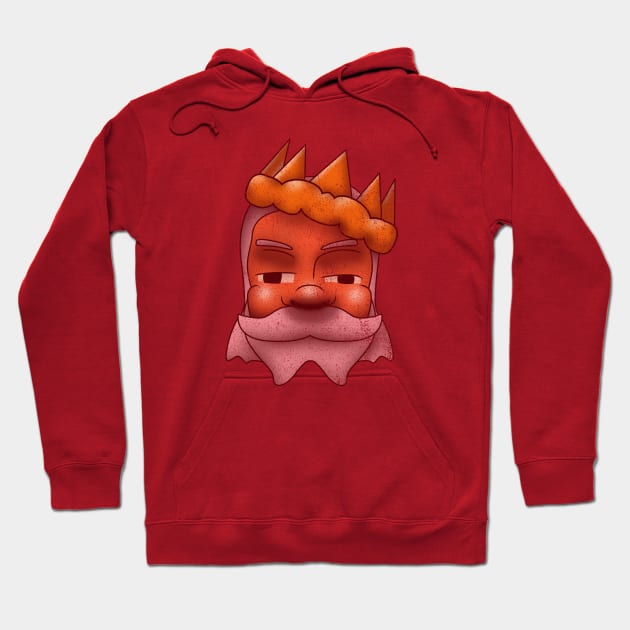 Make Believe King Hoodie by dann